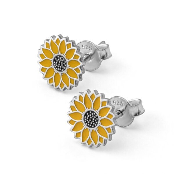 Pendientes Girasol