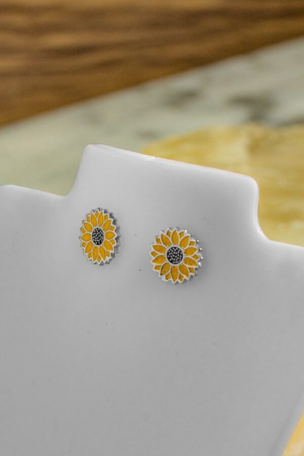 Pendientes Girasol - Imagen 2